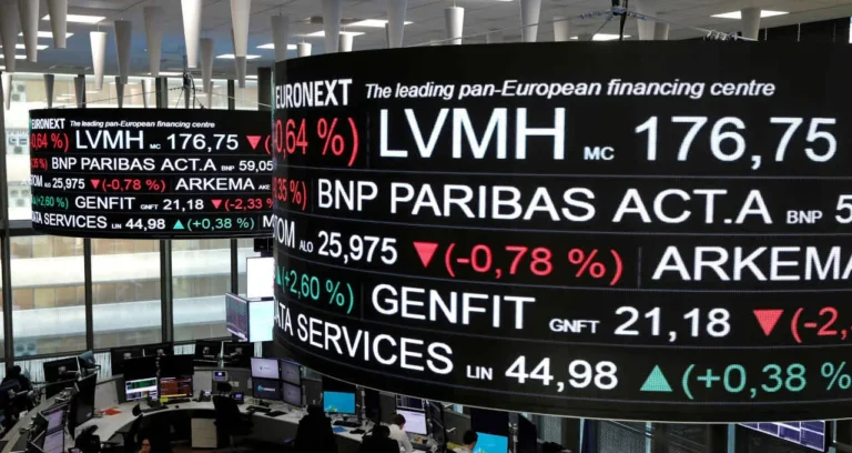 Bolsas Europeias Alcançam Recorde Histórico Impulsionadas por Balanços e Sinal de Fed Menos Agressivo