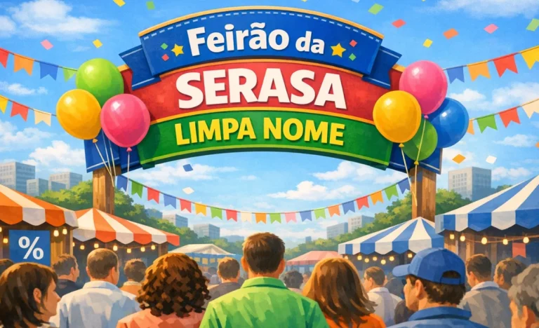 Feirão Limpa Nome Serasa: Última Chance para Descontos de 99% e Parcelas a Partir de R$ 9,90 em Dívidas