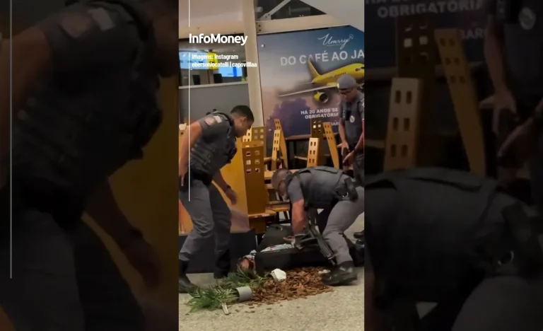 Homem com Espada em Aeroporto: Surto Psicótico Leva a Taser em Viracopos, Ninguém Ferido