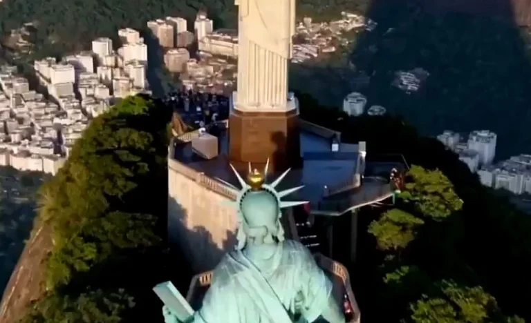 Guerra de IA: Irã coloca Cristo Redentor para lutar com a Estátua da Liberdade em vídeo chocante; entenda o contexto