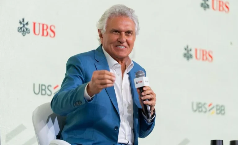 Ronaldo Caiado cita Silvia Abravanel como ‘nome forte’ para vice, mas apresentadora foca na Câmara