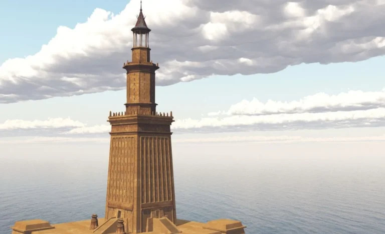 Fragmentos Gigantes do Farol de Alexandria Emergem Após 1.600 Anos: Historiadores Criam Réplica Digital em 3D