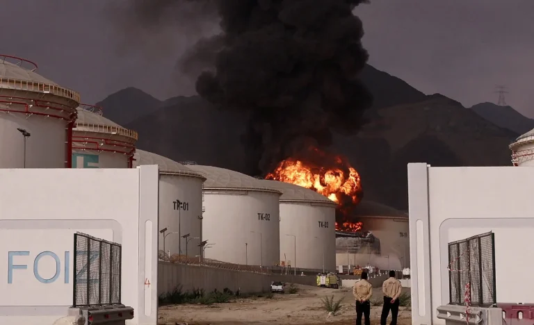 Ataques em Fujairah e Shah Agravam Crise Energética Global, Interrompendo Exportações de Petróleo e Gás